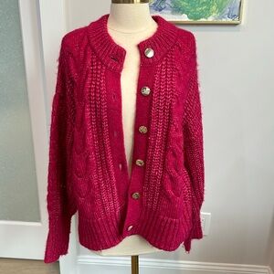 Pink Target cardigan size L